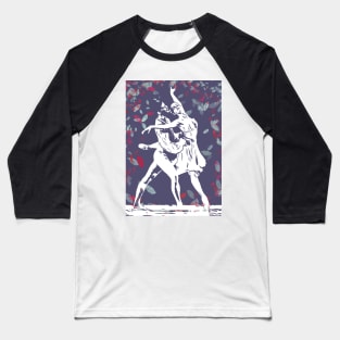 Pas de deux Ballet Dancers Duet Baseball T-Shirt